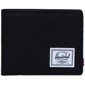 Herschel Roy Geldbörse, 11 cm, unisex, schwarz