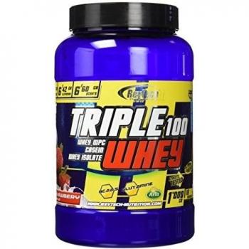 Revtech Suero de Leche Triple Whey, Sabor Fresa – 998 g