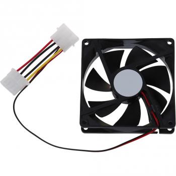DC 12V 4 Pin Black Plastic 90mm Cooling Fan