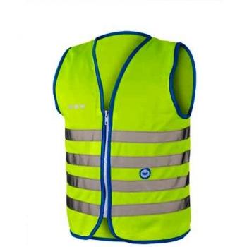 Wowow Gilet de sécurité Fun Enfant Vert Fluo Taille S