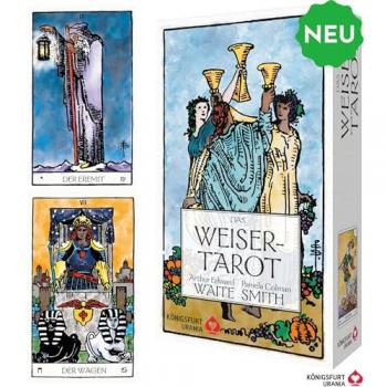 Original Aquarell‑Weiser‑Tarot – Arthur Edward Waite