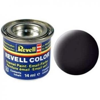 Peinture Revell Email Couleur Goudron Noir Mat 14 ml