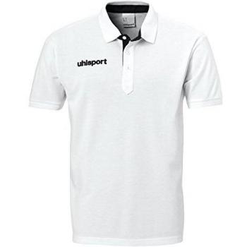 Uhlsport Essential Prime Girls Polo – 10‑11 yrs (Black)