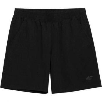 Shorts Running 4F Hombre Negro de Secado Rápido