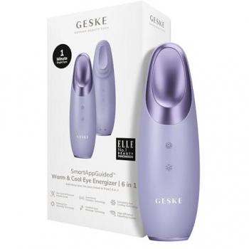 GESKE SmartAppGuided™ Augenmassagegerät – 6‑in‑1, Warm & Cool Technologie
