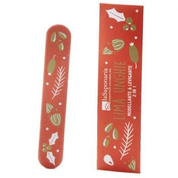 La Saponaria 2in1 Nagelfeile für die Feiertage