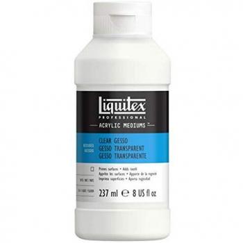 Reeves Liquitex Transparent Acrylic Gesso Base 8oz