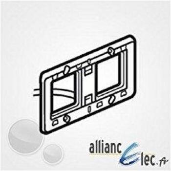 Batibox Mosaic 2P 4mod – Supporto Luce Orizzontale (Legrand)