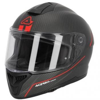 Acerbis Tarmak 2024 Integralhelm Schwarz-Rot XS