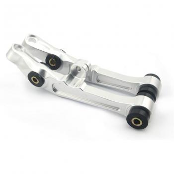 Douille CNC pour bras de commande inférieur avant, bleu/argent/or, adaptée à Nissan 350Z 03-07 et Infiniti G35