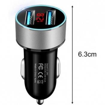 PowerPlug Dual USB 3.1A con Módulo de Control de Voltaje