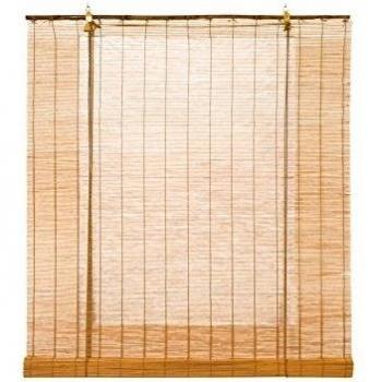 Bamboo Roller Blind Natural Ocher (90 x 175 cm)