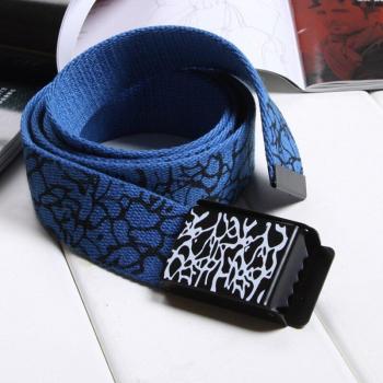 Black Denim Men’s Canvas Belt