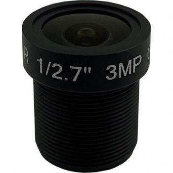 3MP M12 Lens 1/2.7 Full HD for AHD IP Camera (2.8mm, 3.6mm, 6mm, 8mm)