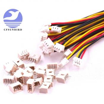 Kit de 20 conectores JST 1,25 mm 3 pines – 100 mm cables