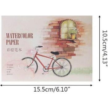 DibujoVibrante Papel A5/A6 – 12 Unid