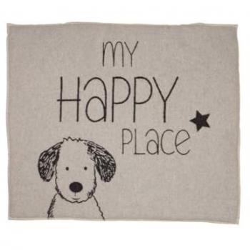 DAVID FUSSENEGGER Hundematte 'my happy place' 70 x 80 cm Filz