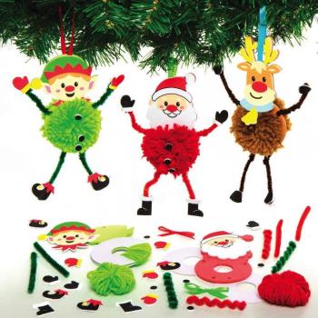 Holiday Pom Pom Kits (Pack of 3)
