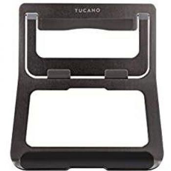 Tucano Faltbarer Notebookhalter Aluminium, Grau