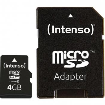 Carte mémoire micro SDHC « Intenso Classe 10 4 Go »