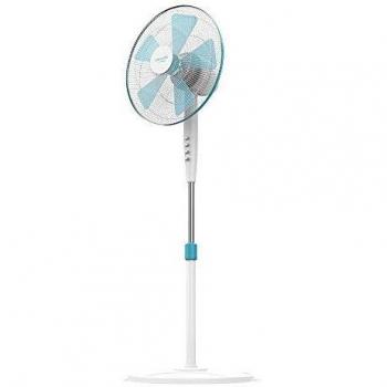Cecotec Ventilateur sur Pied Silent Force 500. 5 Pales, Oscillant, 3 Vitesses, Régl