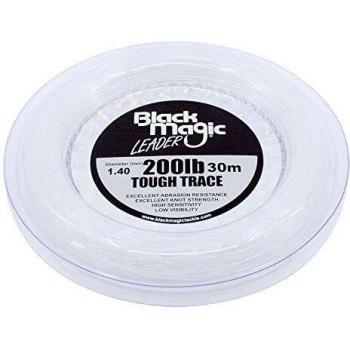 Black Magic Tough Trace 30m Clear 1.4mm All-Purpose Monofilament
