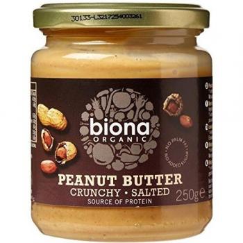 Biona Organic Crunchy Peanut Butter 250g