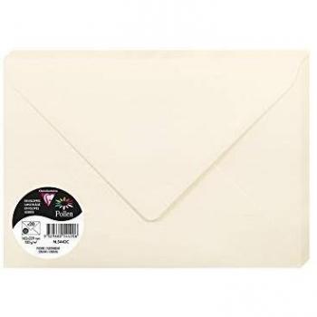 Sobre Clairefontaine 162x229 Marfil Pack/20
