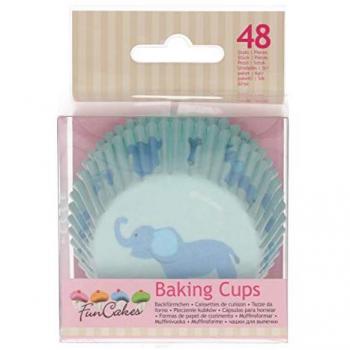 Cápsulas de papel Baby Boy para cupcakes FunCakes