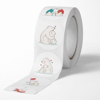 DIY Polar-Bär Etiketten