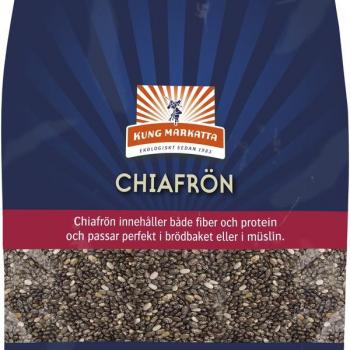 Kung Markatta Chiafrön Ekologiska 275 g