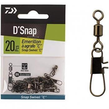 Émerillon à Agrafe Daiwa C N°12