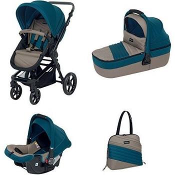 Foppapedretti 3Chic Seggiolino Auto e Borsa Blu