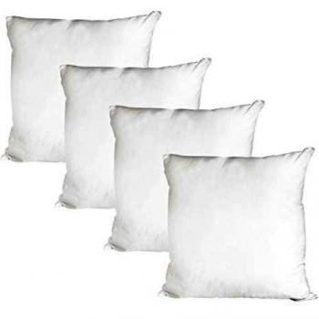 Oreiller Confort Moelleux synthétique 60x60 cm (Lot de 4)