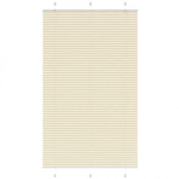 Polyester Pleated Blind in Cream 120x200 cm