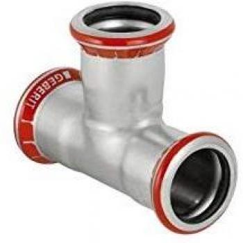 GE Mapress C‑Steel T‑Piece (D22)