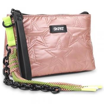 Bolso de viaje infantil resistente – poliéster y piel sintética, asa lateral, bolsillo frontal (SKPAT 316966)