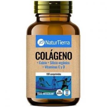 Kollagen med Magnesium av Naturtierra 180 tabletter