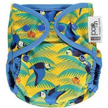 Pañal Close Parrot con Corchetes