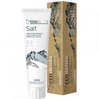Ecodenta 100 ml Salt Toothpaste, Sensitive Teeth & Gums Organic