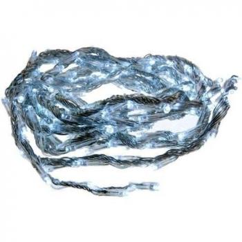 Cadena de luces LED efecto cascada Best Season 487-01 (192 bombillas, luz blanca)