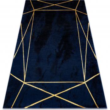RugsX Exclusive Navy and Gold Carpet