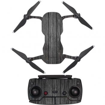 Wood Pattern Skin Sticker for DJI Mavic Air Drone, Remote Controller & Battery Protection