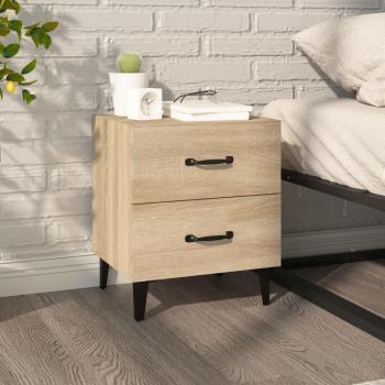 Sonoma Oak Vidaxl Bedside Cabinet