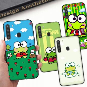 Protection Souple Keroppi Noir pour Samsung A03