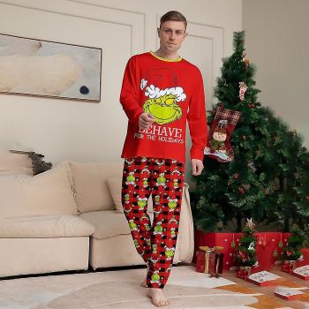 Pijamas de Navidad Grinch para Bebés y Adultos