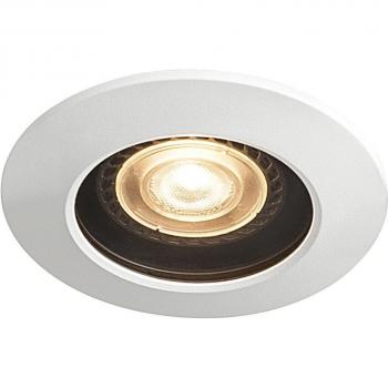 Luminaire Encastré Varu Ronde Blanche GU10 5 W IP65