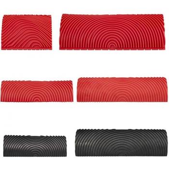 6Pcs Wood Grain Paint Tool Set for Home Decor