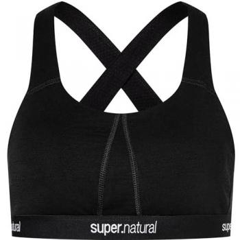 Super.natural Women’s Feel Good Bra Jet Black – Svart variant