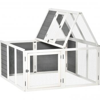 PawHut Small Animal Run House Cage